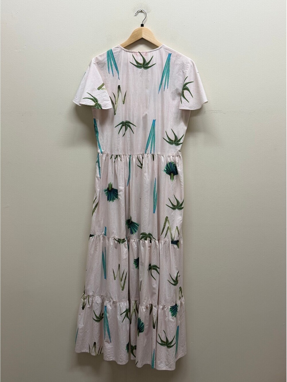 Oliphant short sleeve maxi dress